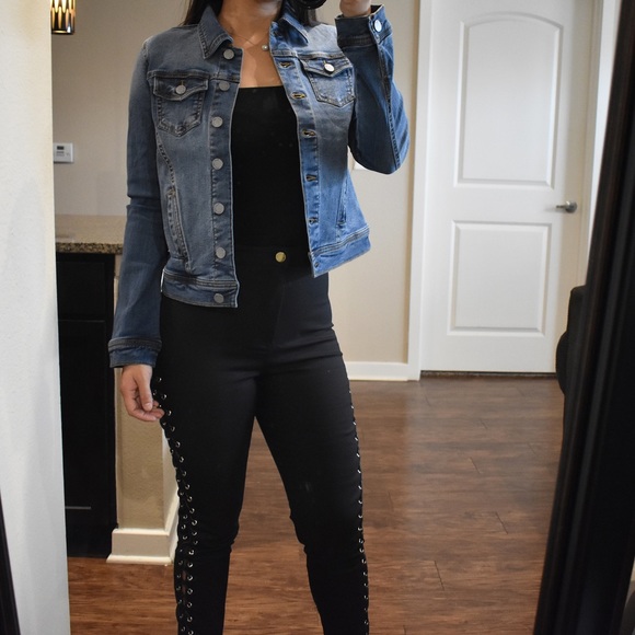 Din & Louie Jackets & Blazers - Blue Dream Slim Fit Denim Jacket